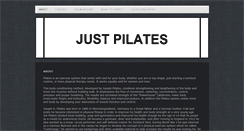 Desktop Screenshot of justpilatesnyc.com